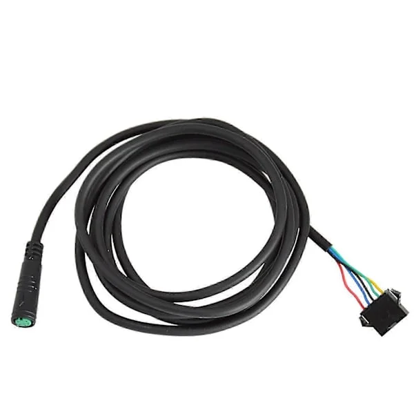【BQ】5-pin elektrisk sykkel forlengelseskabel 170cm vanntett adapterkabel for skjerm til SM Ebike tilbehør