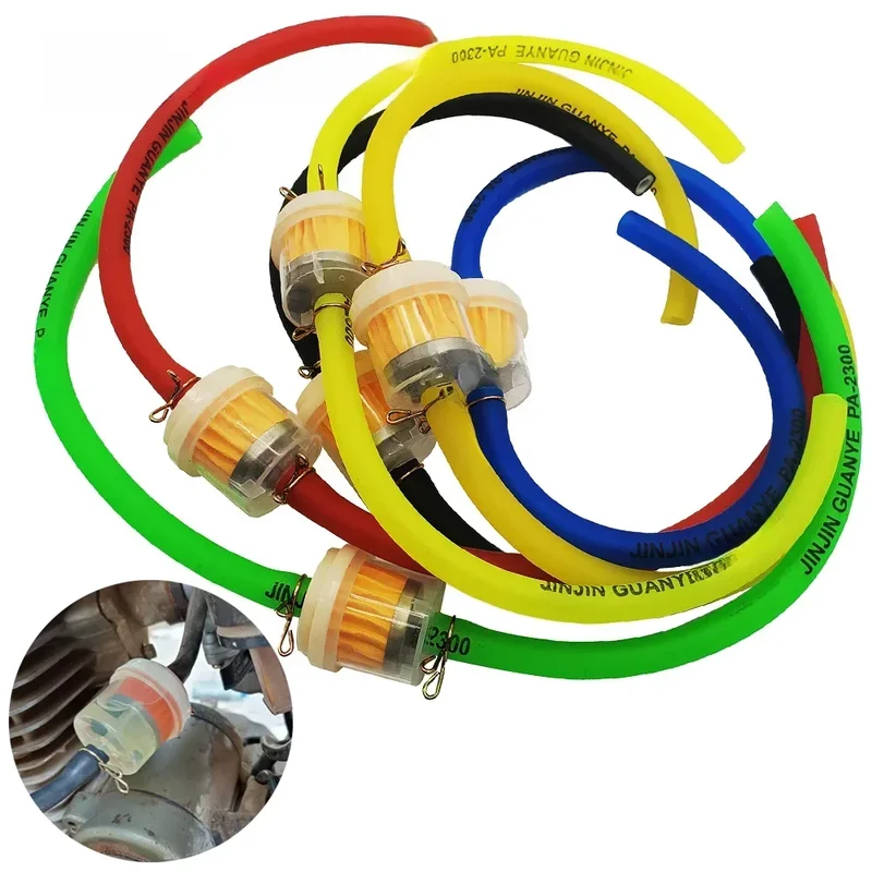 AliExpress - Scooter moto cyclomoteur Scooter Dirt Bike universel 6mm ATV filtre à carburant moto essence gaz carburant essence filtre à huile