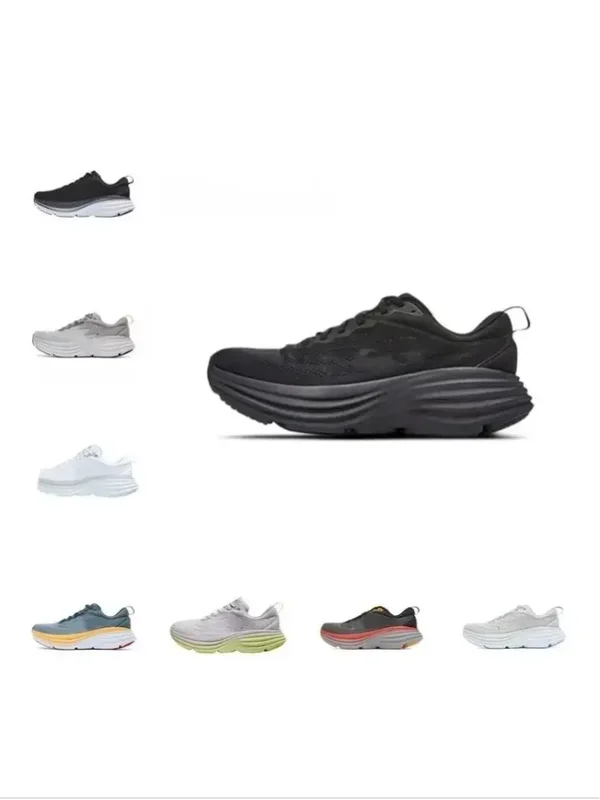 AliExpress - New Bondi8-Athletic Running Shoes Breathable Anti-slip Cushioning Road Running Shoes Men Women Sneakers