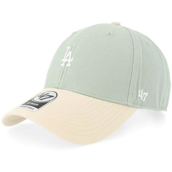 47 Brand - MLB Groen adjustable Cap - Los Angeles Dodgers Base Runner Tt Legend Mvp La Dodgers Sage Green Adjustable @ Hatstore