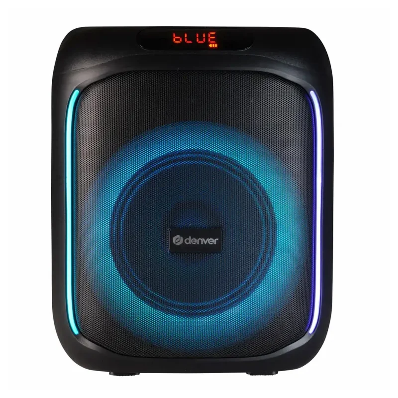 Denver BPS-165 bilekaiutin LEDillä / Bluetooth-kaiutin / kannettava kaiutin
