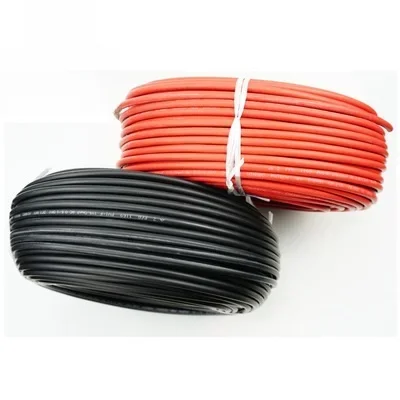 AliExpress - ALLMEJORES Solar PV kabel Rot blak kabel für solar panel system 1500v 4mm2 /6mm2 (12/10AWG) TÜV UL zustimmung 10m/Roll