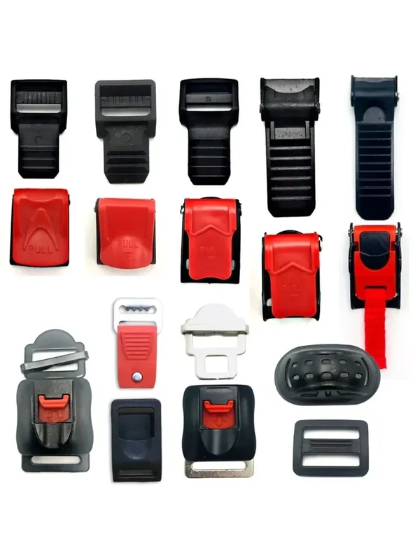 AliExpress - Boucles de casque de moto en ABS, clips de fixation rapide pour mentonnière de motocross, clips flexibles pour casques de vélo, 