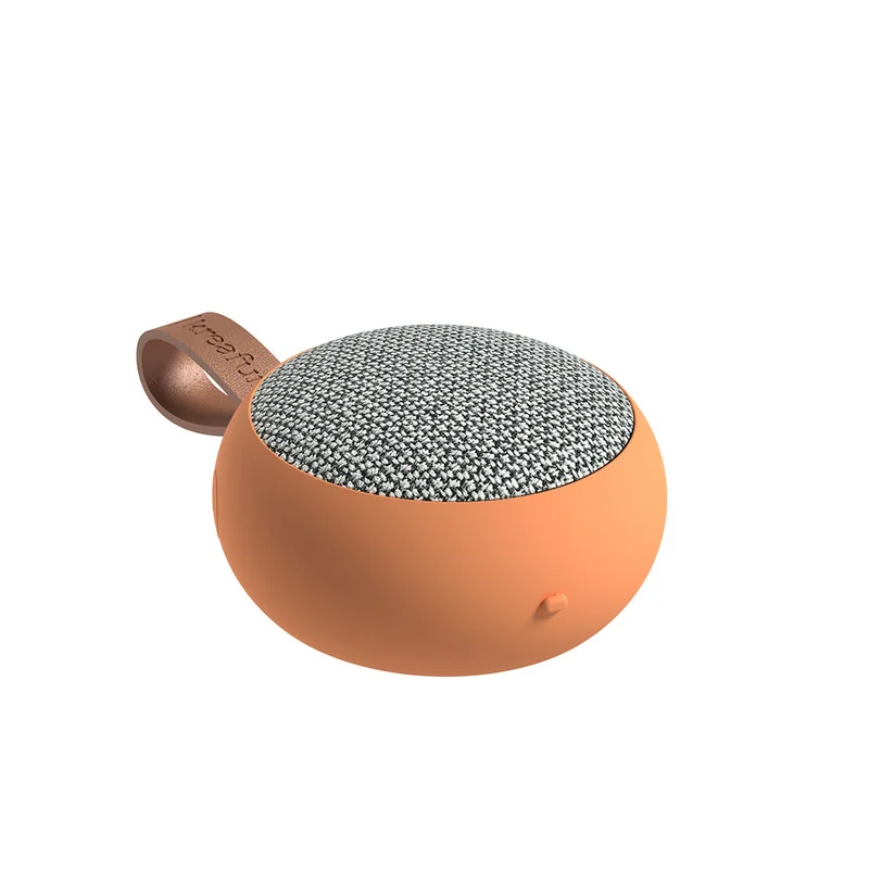 Kreafunk - aGO 2 fabric Transportabel Højtaler - True Trådløs Stereo, Bluetooth 4.0 - støv og vandafvisende Dusty Orange