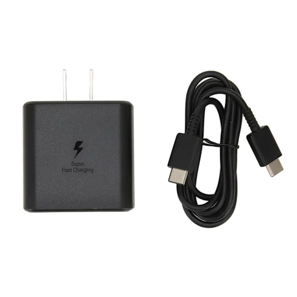 Typ C 45W Super Snabbladdare Väggladdare för Samsung Galaxy S22 Ultra S7 NOTE 10 S20U 110‐240V US-kontakt