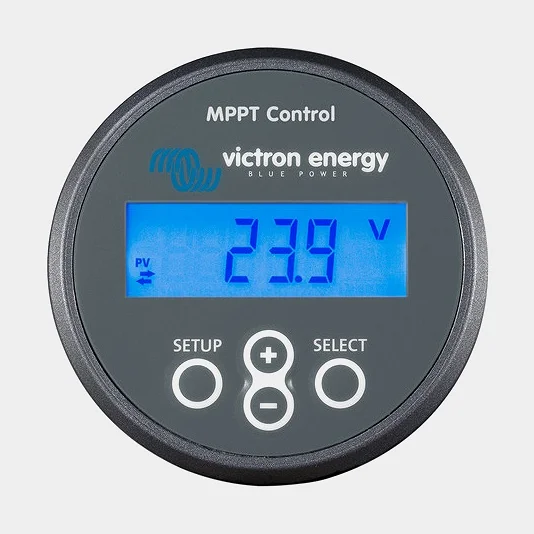 Kontrolpanel til solcelleregulator Victron MPPT Control