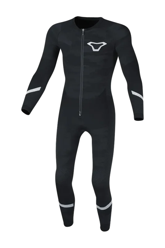 Costum Strat De Bază Moto Macna De Vară Negru/Gri/Argintiu M kratki