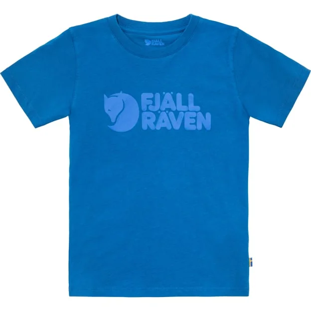 Fjällräven Kids Fjällräven Logo T-Chemise 140 - unisex - Alpine Blue - Hauts