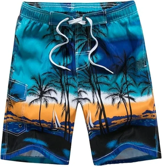 Nya sommarshorts för män, badshorts, surfshorts plus size med meshfoder