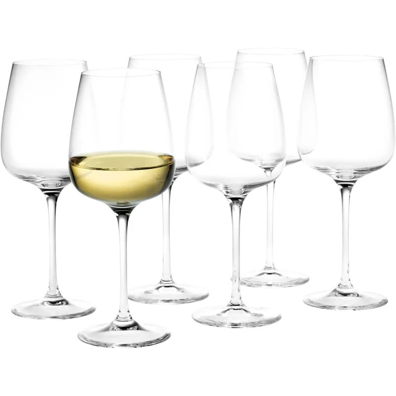 Holmegaard Bouquet dessertvinsglas 32 cl, 6-pak - Klar | KitchenOne