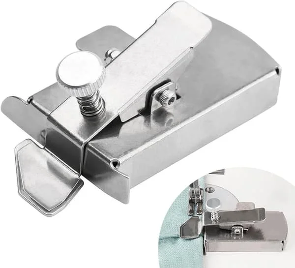 Magnetisk sømguide for symaskin, multifunksjonell sømpresisjon, sy tilbehør quilting tilbehør, magnetisk sømguide med klips