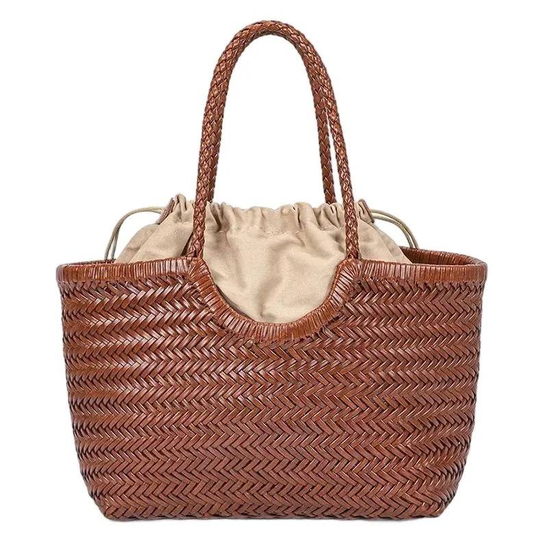 AliExpress - Französische Leder gewebte Tasche Mode einfache Korbtasche Retro fortschrittliche handgemachte Tasche neue vielseitige Pendler-Damen-
