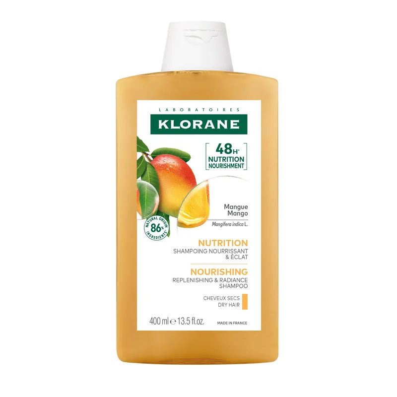 Klorane Burro di Mango Shampoo al Mango 400ml - Shampoo Nutriente