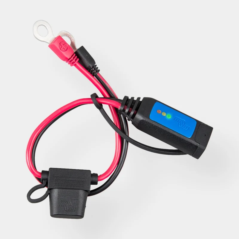 Snabbkoppling för IP65-laddare Victron M8 Eyelet Indicator, med 30 A säkring + indikator