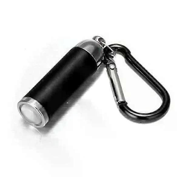 1 st LED Mini Ficklampa Teleskopisk Stark Ljus Multifunktionell Nyckelring Lampa Vattentät Camping Ficklampa Utomhus Vandring
