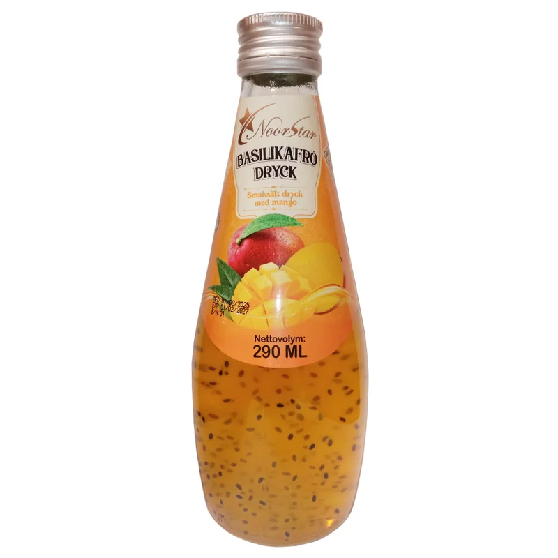 Mangodryck med Basilikafrön 290 ml
