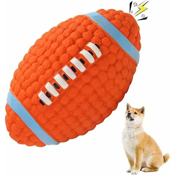 Hundleksaksboll Rugbyboll Hund Rugbyboll Gummi Hundleksaksboll Hundleksaksboll Hundträningsboll
