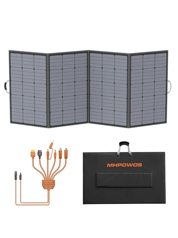 AliExpress - MHPOWOS 400W 220W 110W chargeur solaire Portable étanche pliable panneau solaire pour Camping RV jardin toit hors réseau système