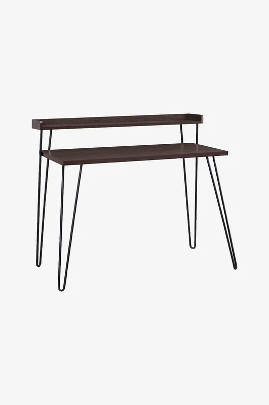 Dorel Home - Kirjoituspöytä Haven Retro - Ruskea - Kirjoituspöydät - - Homeroom