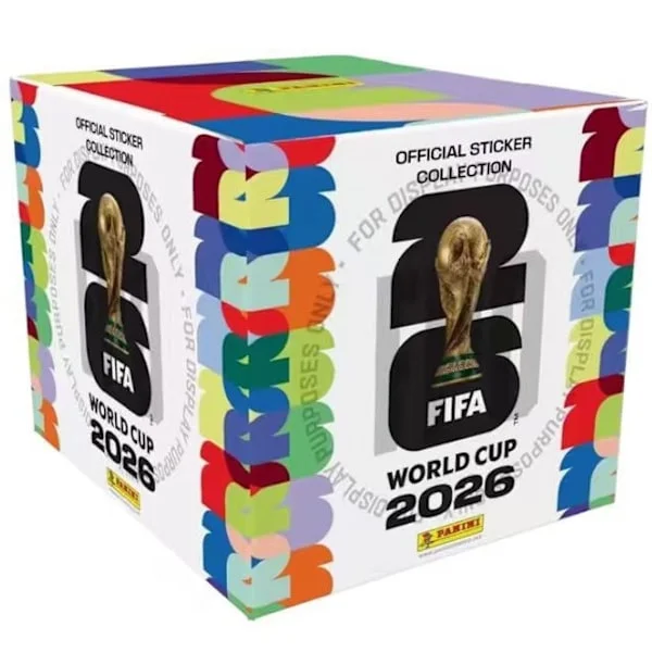 FIFA World Cup 2026 Official Sticker Collection Panini Licensed Football Sticker Album Card Packs - Style C (50 Packs) C