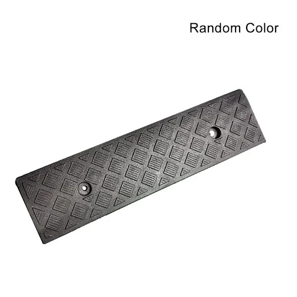 Automatic Car Threshold Ramp Random Color Plastic Portable Non-slip Lightweight for Car Trailer Truck Bicycle Motorcycle