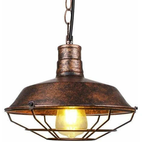 Industrial Vintage Ceiling Lamp, Retro Lamp for Kitchen Living Room-FA-