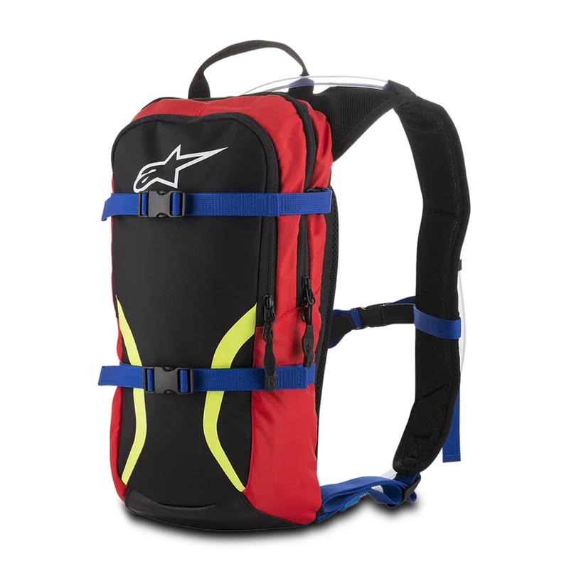 Mochila Alpinestars Iguana Negro/Azul/Rojo/Amarillo Flúor