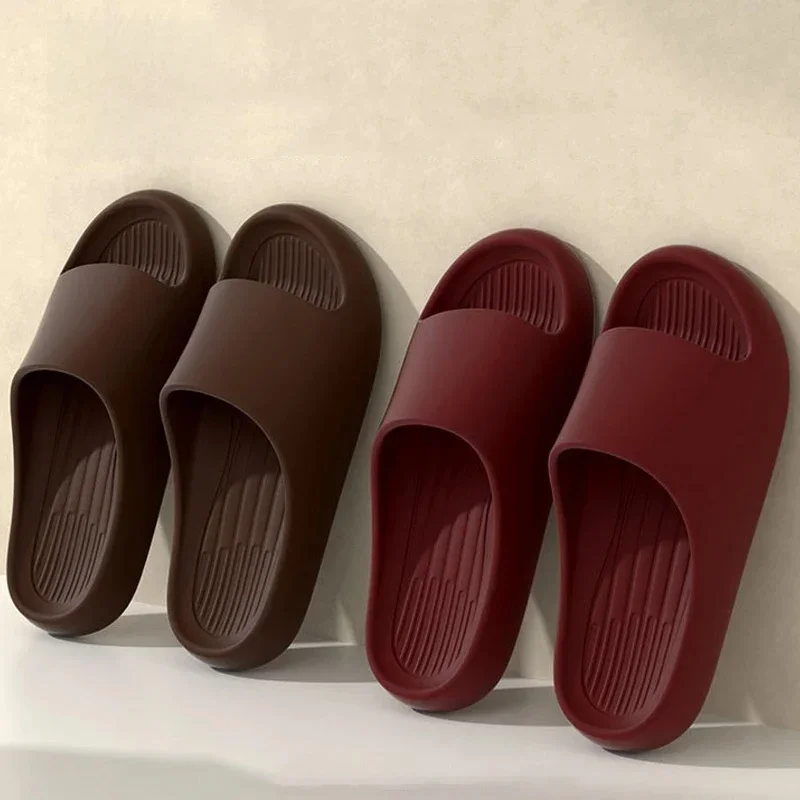 AliExpress - Pantoufles d'été grande taille 50 51 pour hommes et femmes, EVA légères à bout ouvert, diapositives de maison à séchage rapide, sandales 