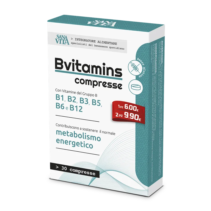 Sanavita B-Vitamins 30 Compresse