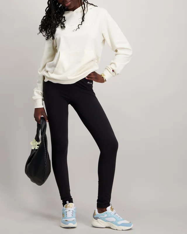 Champion Leggings Noir Leggings & collants Fille - Kids Brand Store
