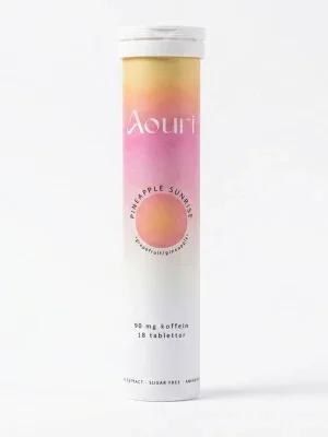 Aouri Pineapple Sunrise koffeintabletter