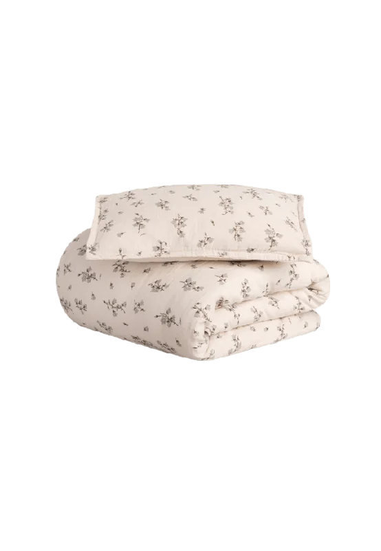 Garbo&Friends Muslin Bäddset Junior 100x130 cm Sängkläder Beige 100x130/ 35x55