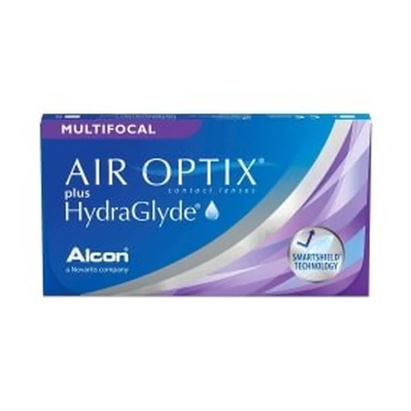 Air Optix Plus Hydraglyde Multifocal - 6 linser från Air Optix - Månadslinser