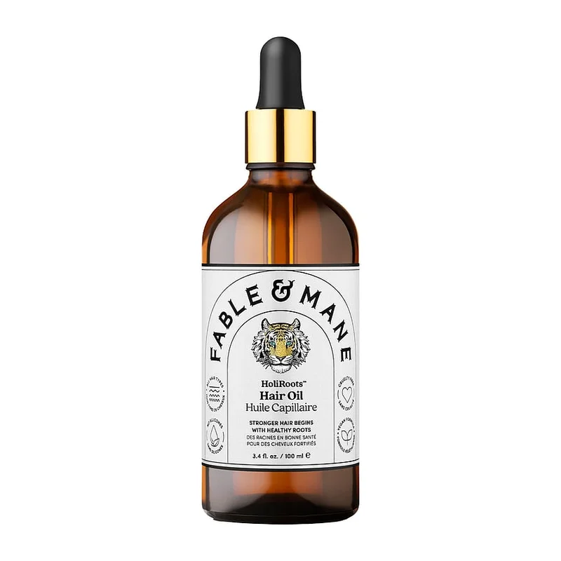 Fable & Mane HoliRoots Pre-Wash Strengthening Hair Oil 100ml, Hår, Shampoo & Hårpleje, Hårolie & Serum