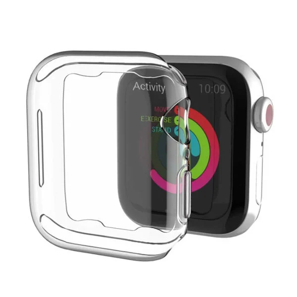 Full dekning TPU-deksel Apple Watch 1/2/3 skjermbeskytter 38mm