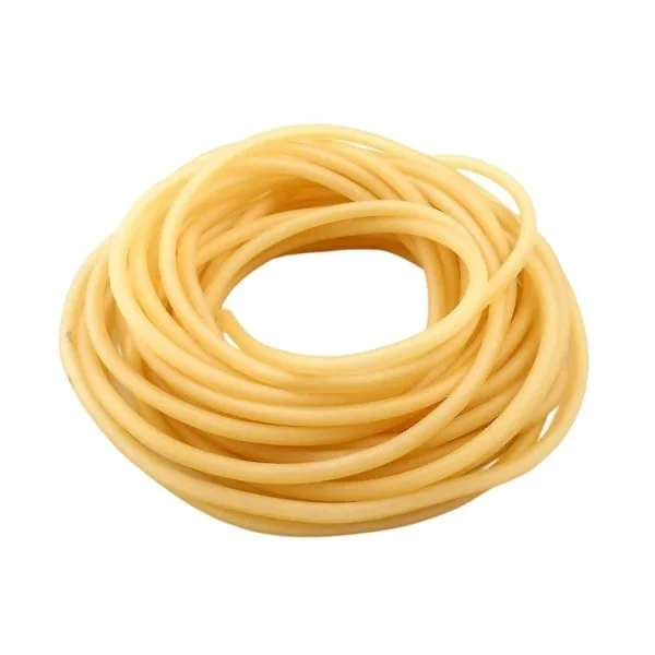 10 Meter Naturlig Latex Gummislang Elastisk Industriell Gummislang Sjukhus Laboratorium 6mm x 9mm