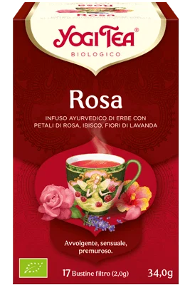 Yogi Tea Te Alla Rosa Bio 17 Filtri