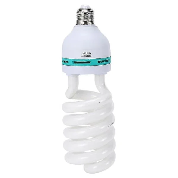 E27 220v 5500k 135w Fotostudio Lampa Videolampa Fotografering Dagsljuslampa (e27 Lampa)