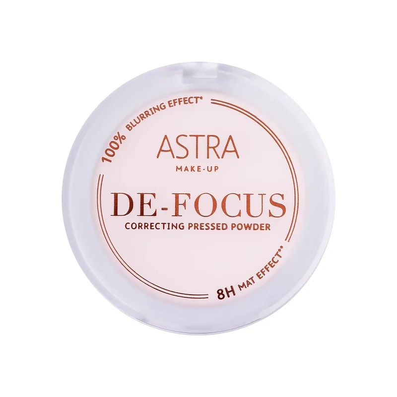 ASTRA MAKEUP De-Focus Correcting Pressed Powder 0002-PINK FRAME\CORRECTING 10g - Cipria compatta