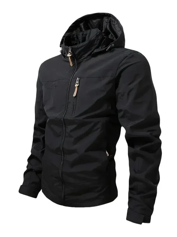 AliExpress - 2026 Neue Herren Übergroße Wasserdichte Regenjacke Leichte Winddichte Kletterjacke mit Kapuze Outdoor-Sport-Wanderjacke für Männer