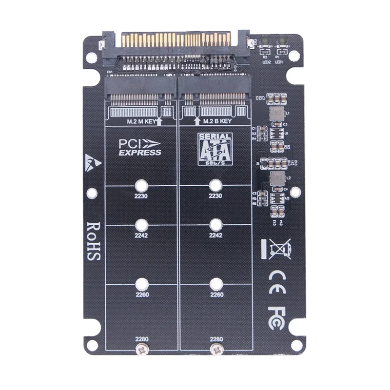 AliExpress - M2 SATA NVMe clé B/M NGFF SSD vers PCI-e U2 SFF-8639 adaptateur de Conversion adaptateur SSD PCIe M2 pour ordinateur PC adaptateur M.2 