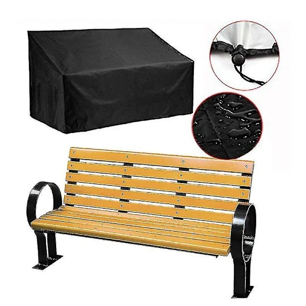 2/3/4 Seter Ute Hage Park Terrasse Benk Vanntett Støvdeksel Sofa Stol Bord Støvdeksel