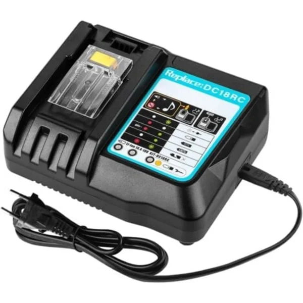 DC18RC 18V 2A Laturi Makita 14,4V 18V Akulle BL1850 BL1860 BL1840 BL1430 BL1415 DC18RD DC18SF (Akku Ei Sisälly)