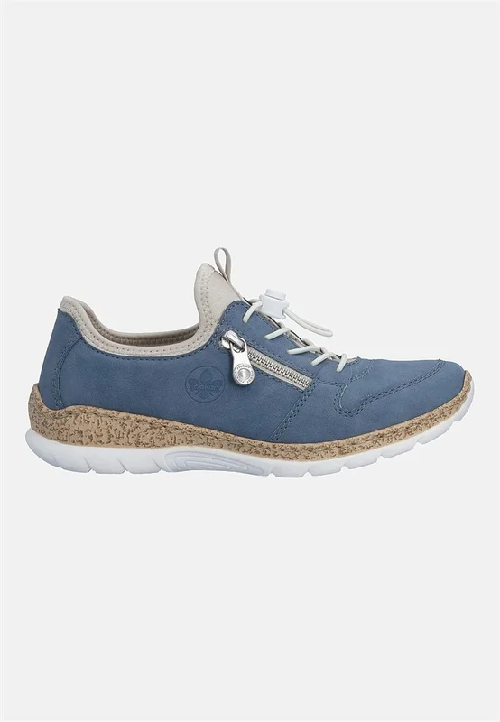 Rieker - Sneakers med slippers i blå til damer i størrelse 38 - Cellbes