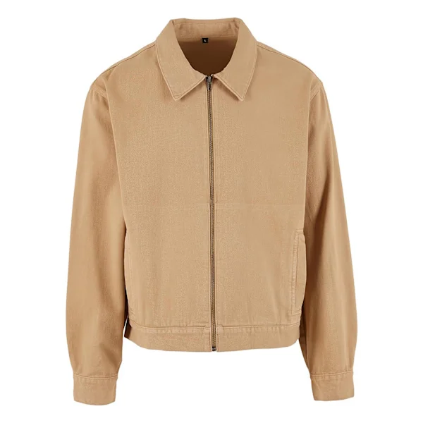 Build Your Brand Herr Basic Arbetsjacka XL Union Beige