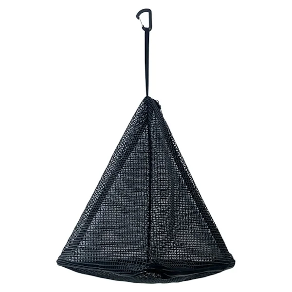 Utendørs trekantet tørkestativ Camping Hengende Oppbevaringsstativ Sammenleggbar PVC Organizer Hjem Piknik BBQ