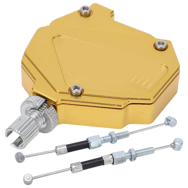 Gold Universal Motorcycle Stunt Clutch Lever Easy Pull Cable System Aluminum Alloy Motorcycle Accessories