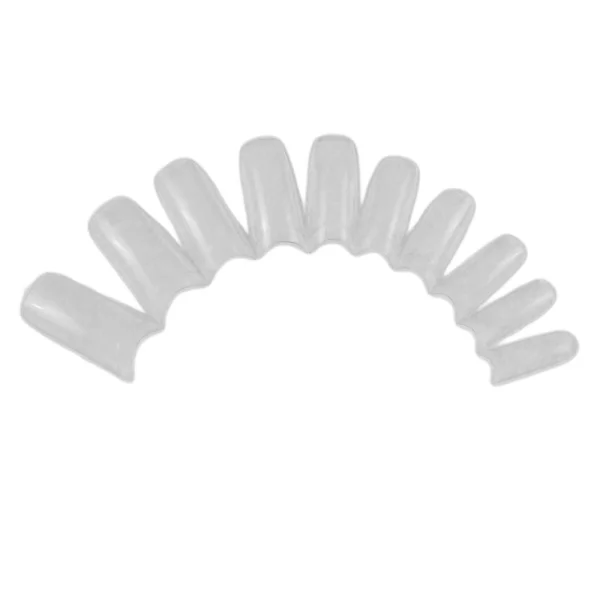 100st Clear nageltippar tippar