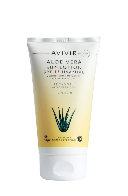 AVIVIR Aloe Vera Sun Lotion SPF 15 150 ml, Hudpleje, Solcreme & Solpleje, Solcreme