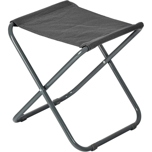Folding Stool - Grey - 1-pack - Canvas Camping Stool for Adults, Small Portable Lightweight Outdoor Folding Garden Chair